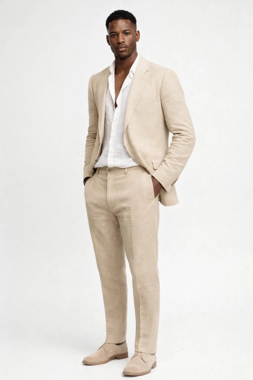 Traje Dos Piezas Blazer y Pantalón Hombre | Luna Cruz