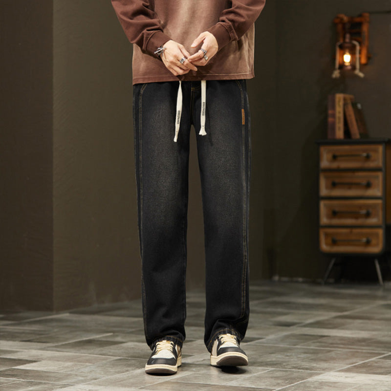 Jeans droits amples pour homme | Carlos