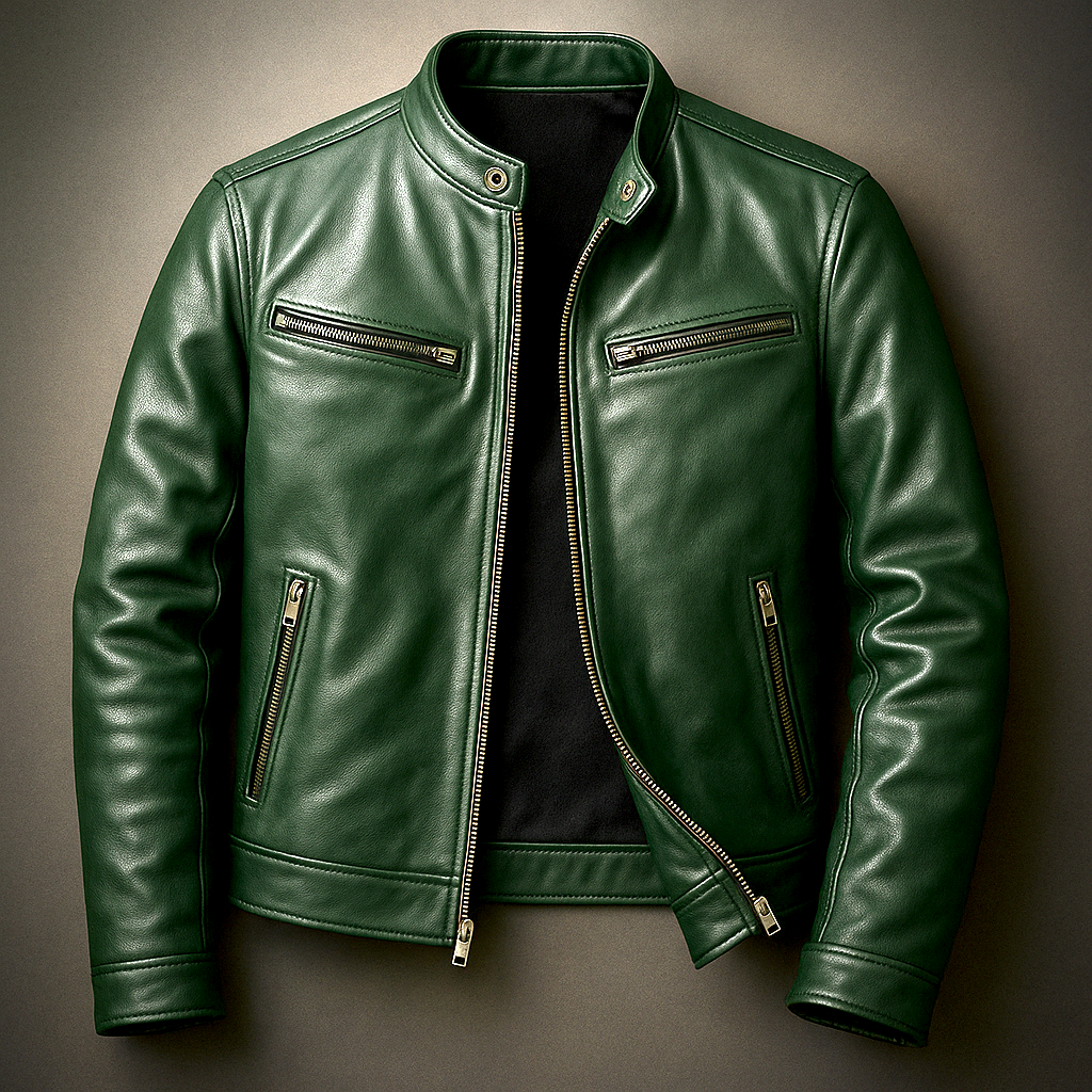 Chaqueta Cuero Vintage Hombre Premium | Valmonti