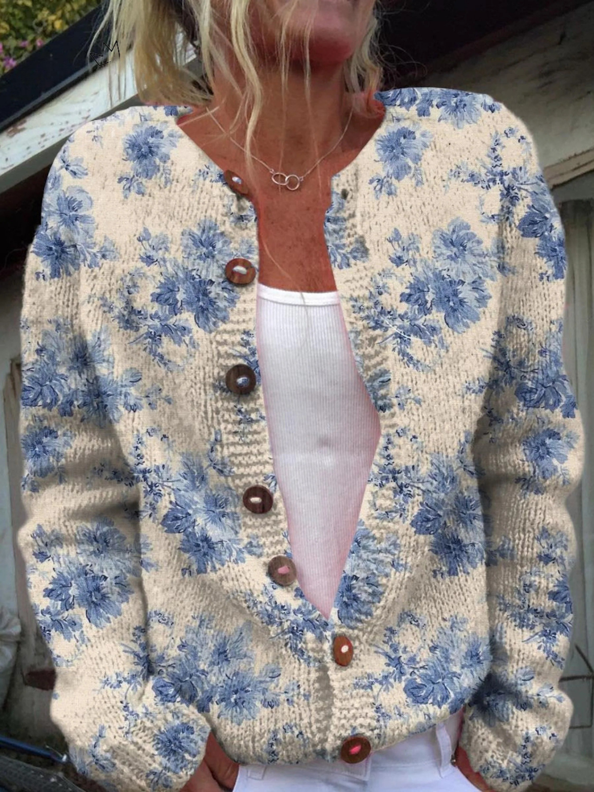Gilet en maille vintage pour femme | Daysie