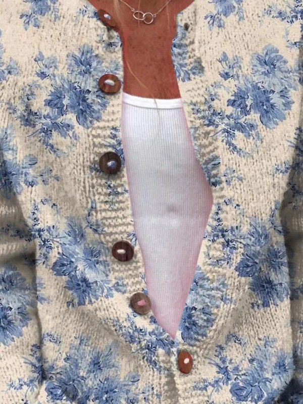 Gilet en maille vintage pour femme | Daysie