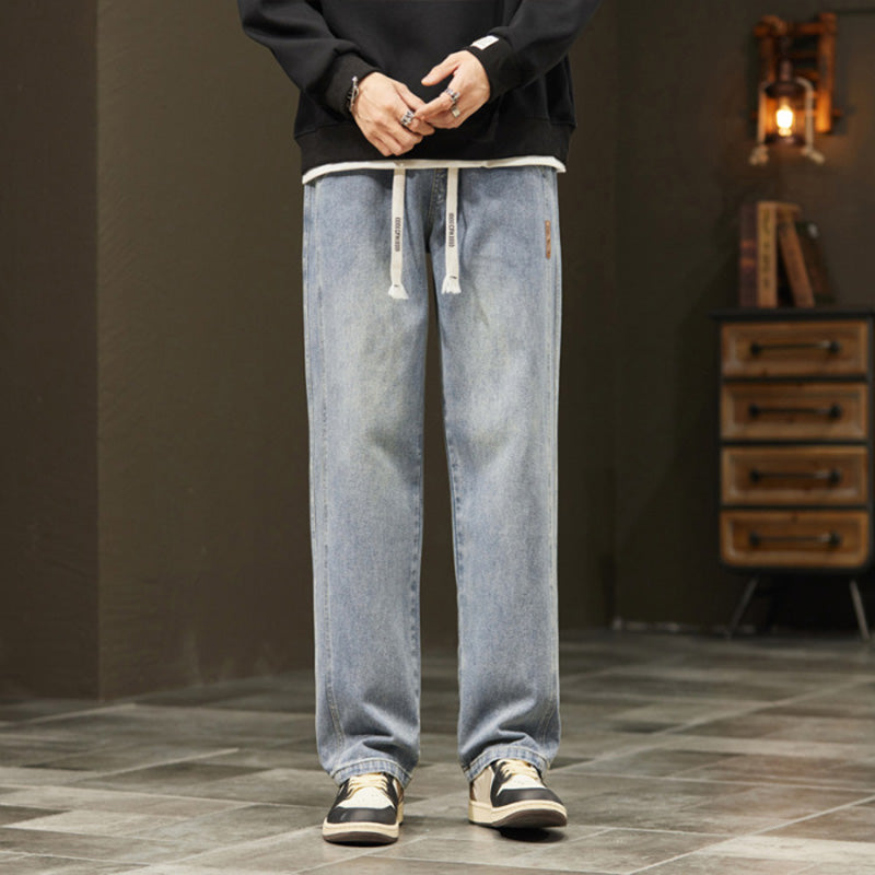 Jeans droits amples pour homme | Carlos
