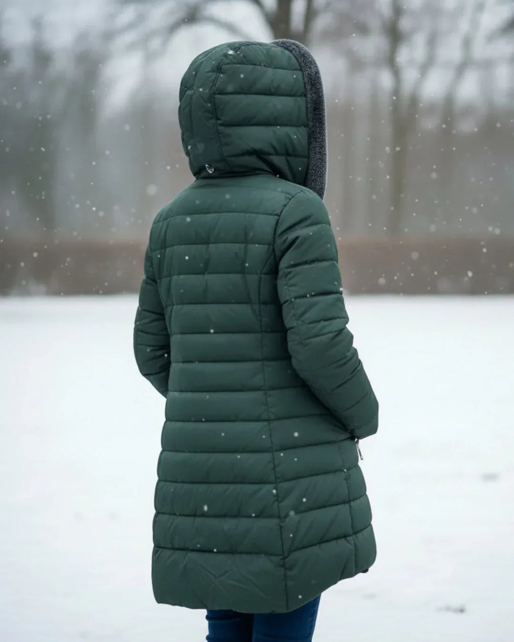 Abrigo Acolchado Mujer Invierno Largo | Olivia™
