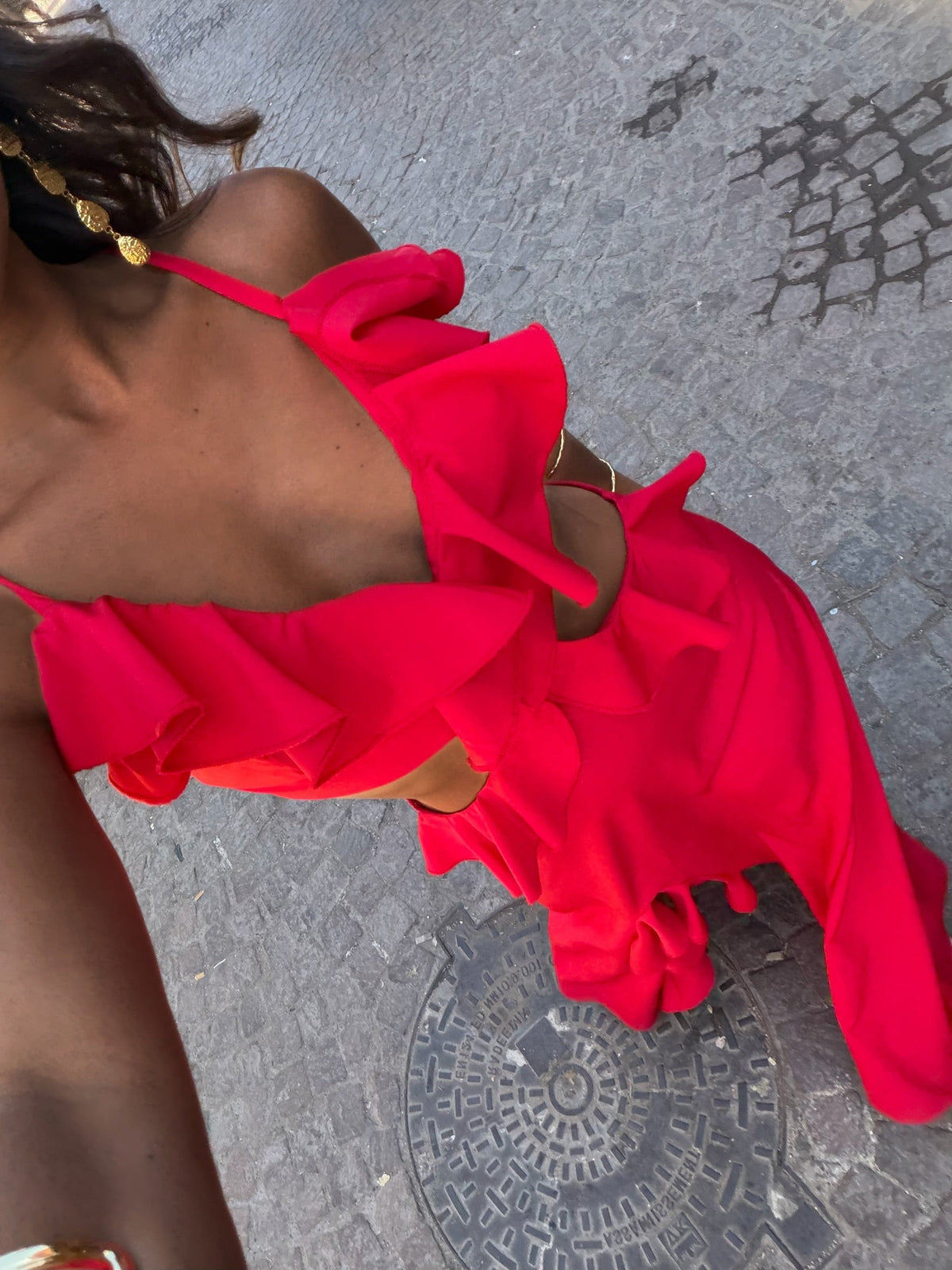 Vestido Largo Elegante Mujer Bohemio Invitada de Bodas | Tanger