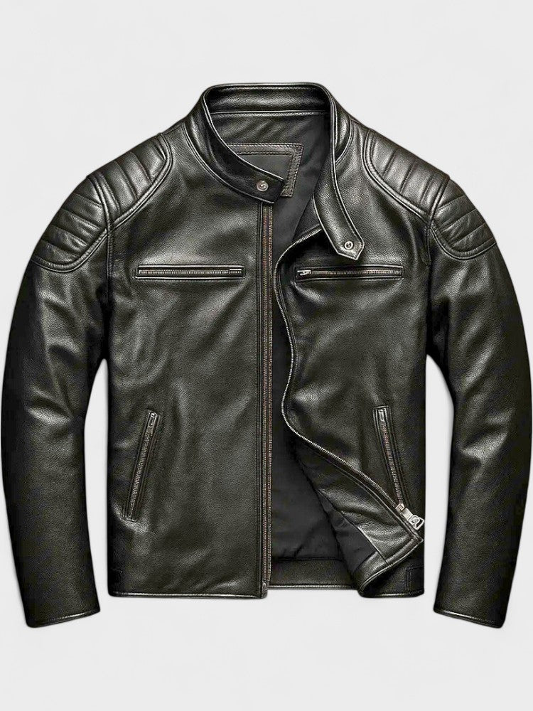 Chaqueta de Cuero Otoño Invierno Hombre | Troles