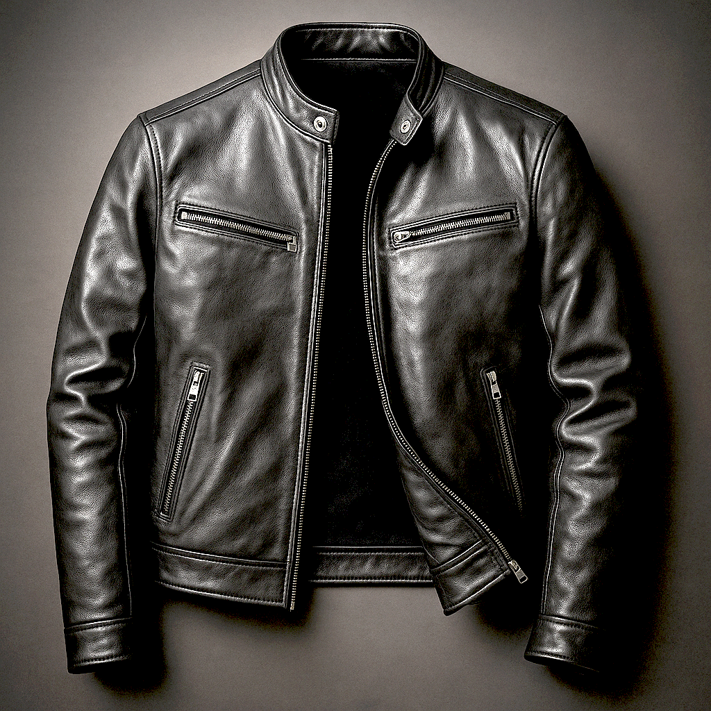 Chaqueta Cuero Vintage Hombre Premium | Valmonti