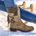 Botas Cálidas Invierno Forro Interior Mujer | Iris
