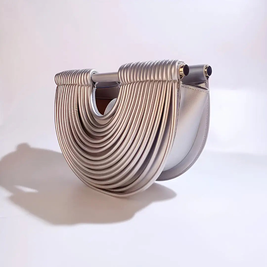Acevedo | Sac de Fête Demi-Lune à Barrettes | Acevedo