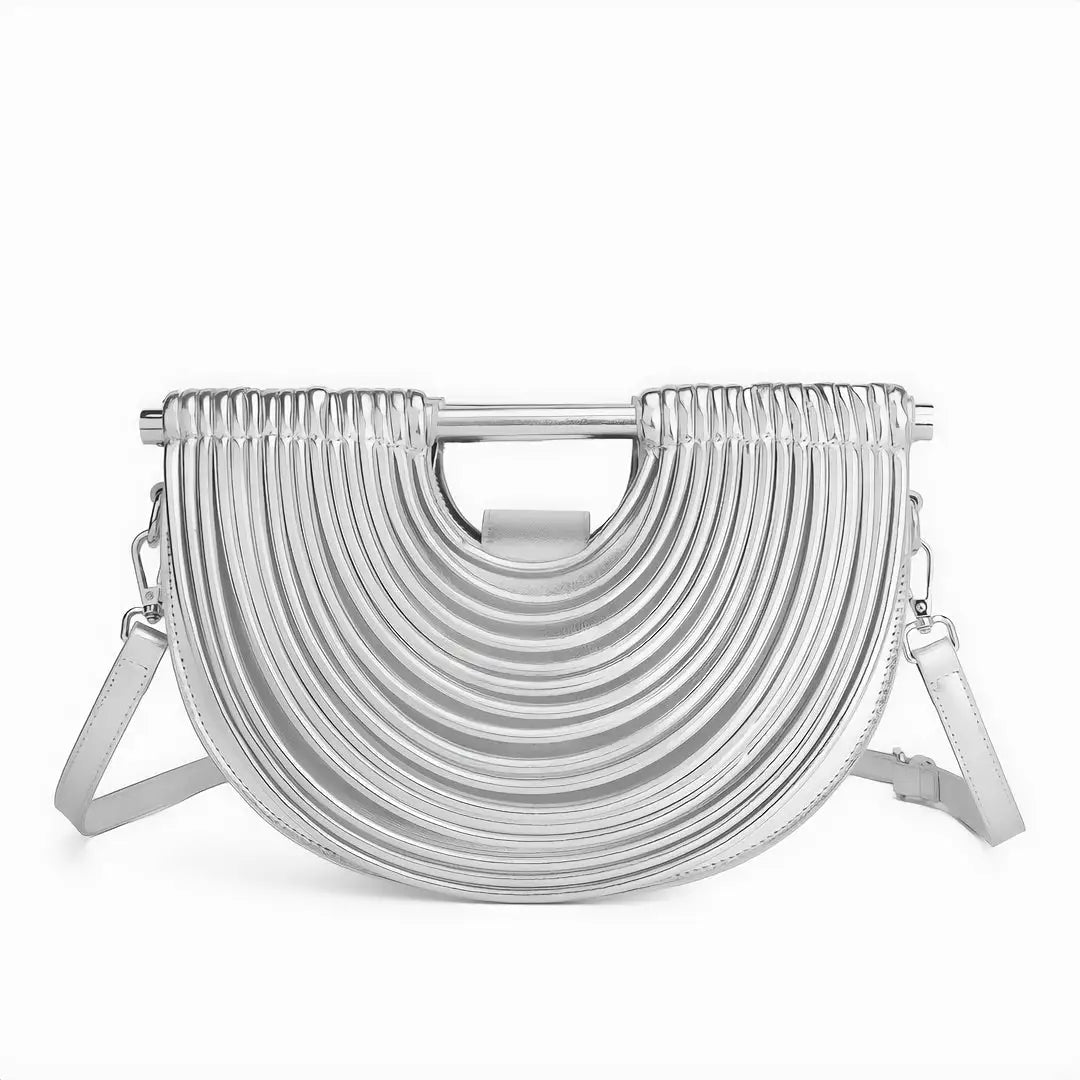 Acevedo | Sac de Fête Demi-Lune à Barrettes | Acevedo