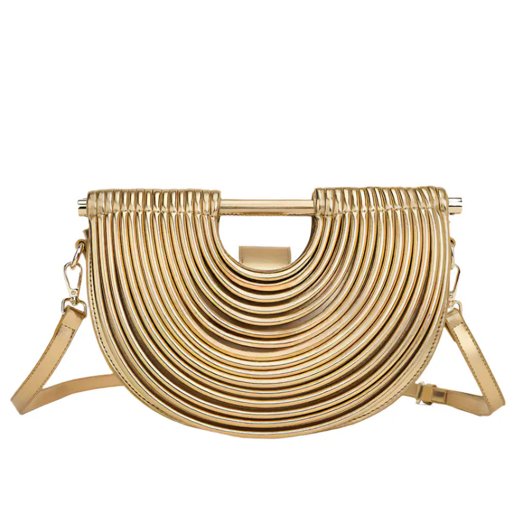 Acevedo | Sac de Fête Demi-Lune à Barrettes | Acevedo