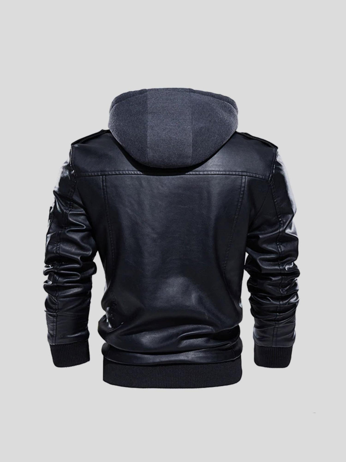 Chaqueta Ligera de Cuero Hombre Elegante Entretiempo | Anders™