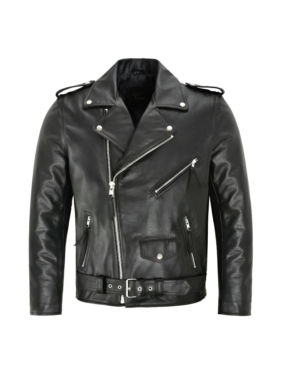 Chaqueta de Cuero Mujer Motera Clásica | Austin™