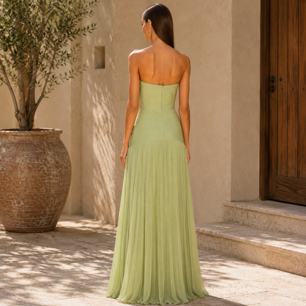 Vestido Invitada de Boda que Estiliza con Delicadeza | Almudena