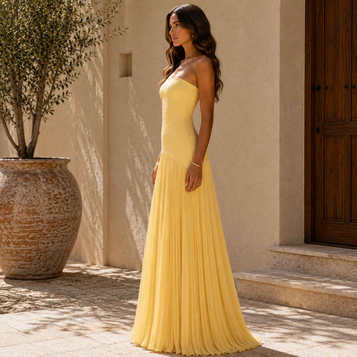 Vestido Invitada de Boda que Estiliza con Delicadeza | Almudena