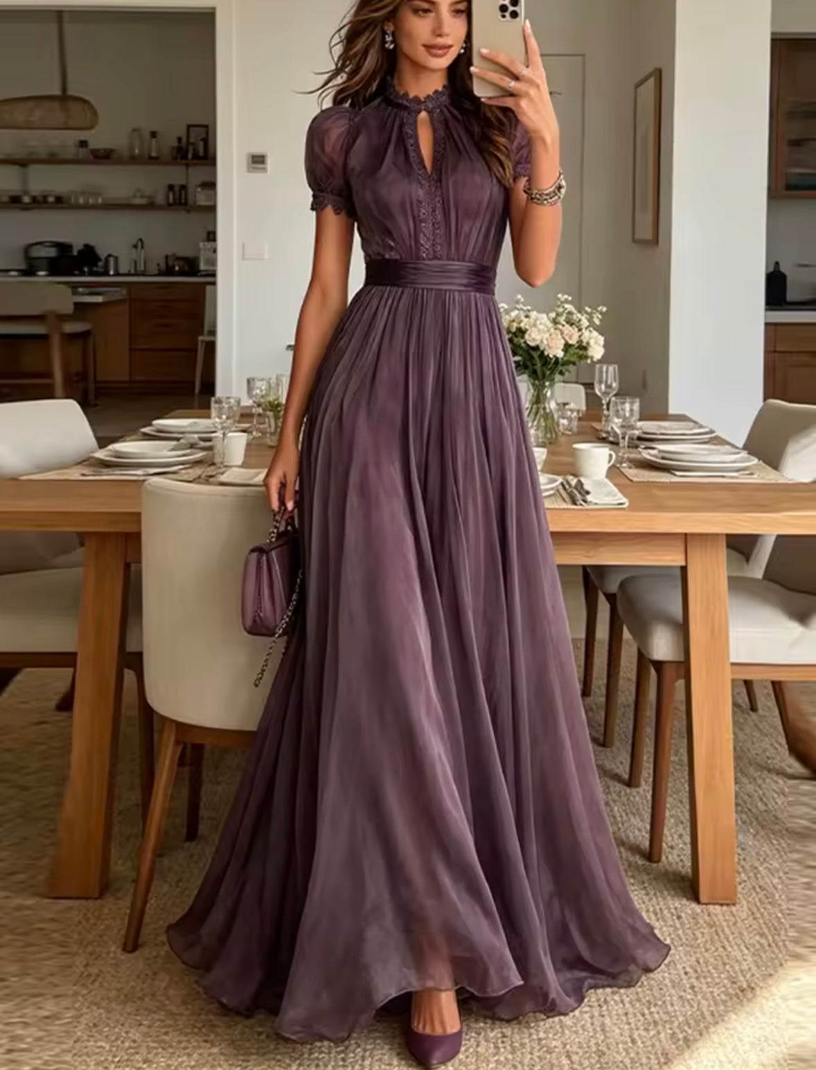 Vestido Largo Elegante y Comodo | Andrea