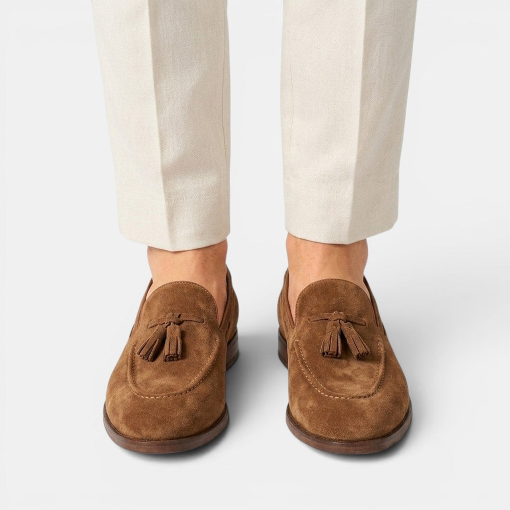 Mocasines de Piel Elegantes para Hombre | Nobuck
