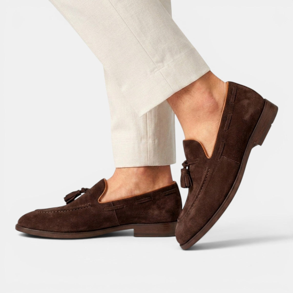 Mocasines de Piel Elegantes para Hombre | Nobuck