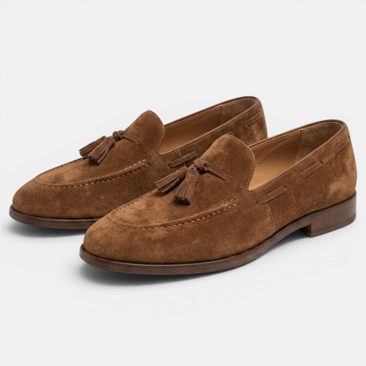 Mocassins en cuir élégants pour homme | Nubuck
