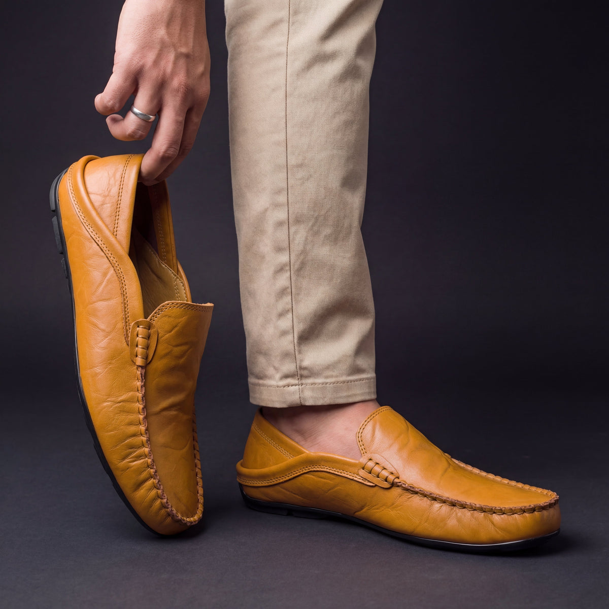 Mocasines de Piel Elegantes Hombre  | Florencia