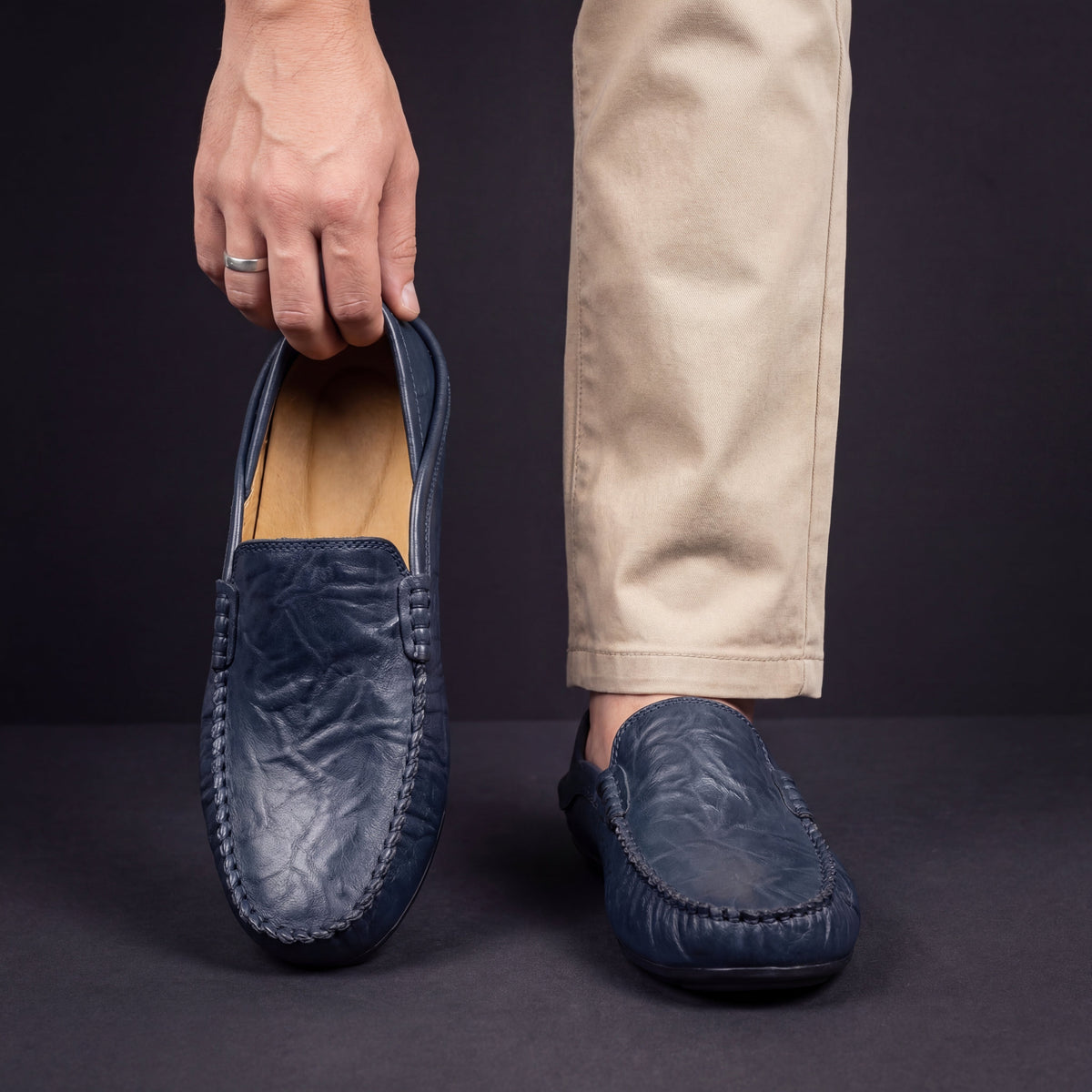 Mocasines de Piel Elegantes Hombre  | Florencia