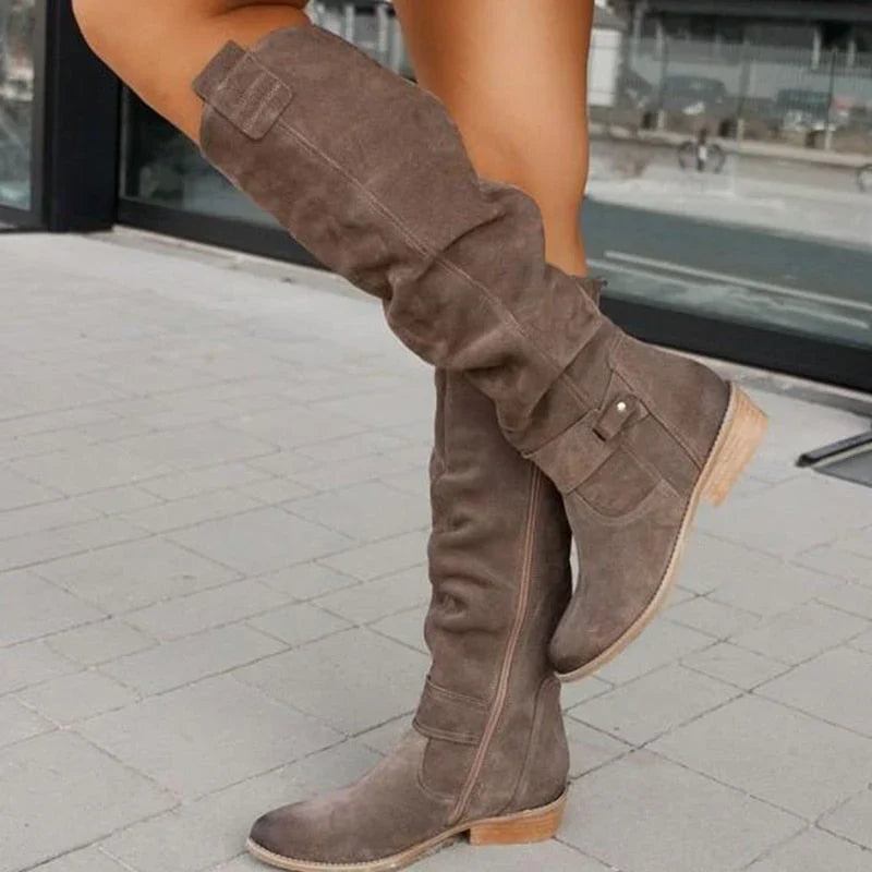 Botas de Ante Cómodas y Cálidas Elegantes | Elena