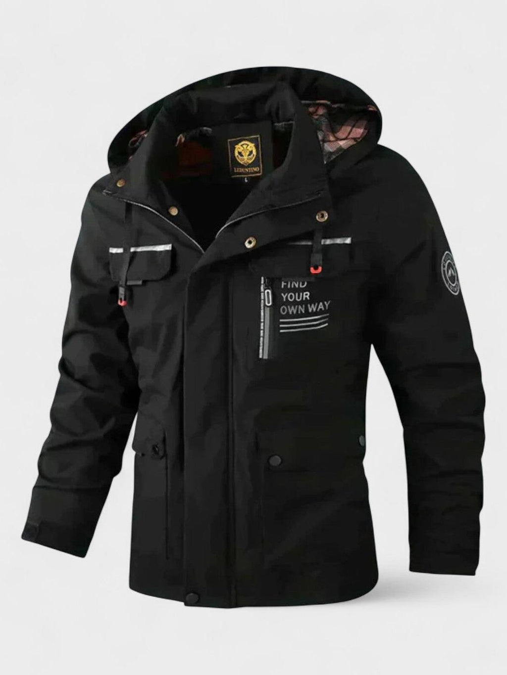 Chaqueta de Invierno Hombre con Capucha Acolchada | Harden™
