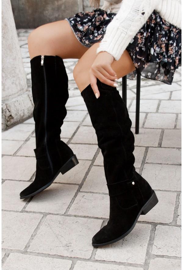 Botas de Ante Cómodas y Cálidas Elegantes | Elena