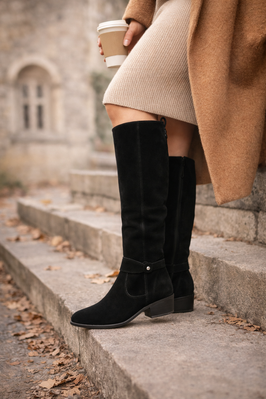 Botas de Ante Cómodas y Cálidas Elegantes | Elena