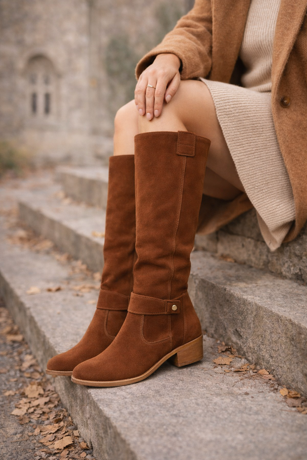 Botas de Ante Cómodas y Cálidas Elegantes | Elena