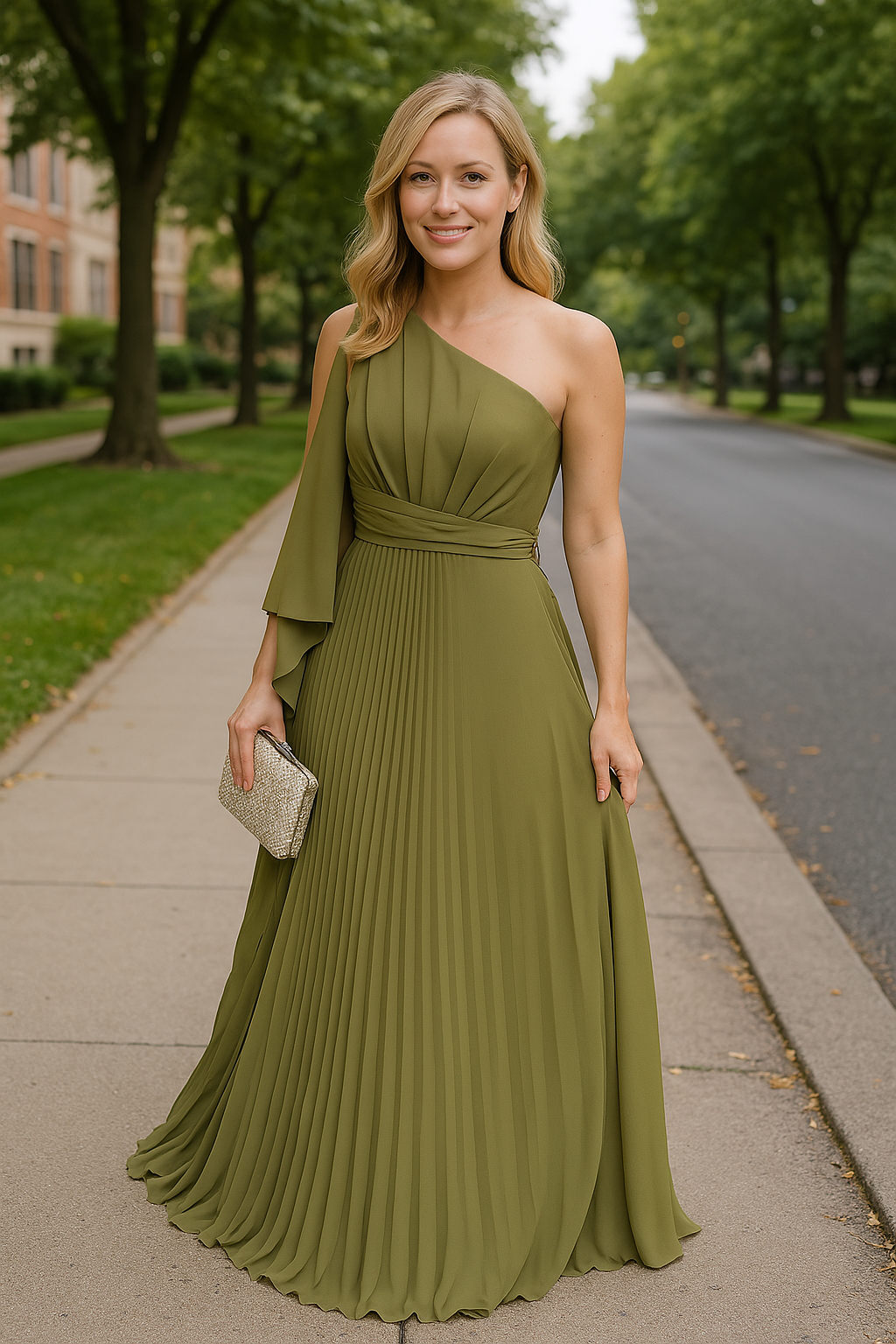 Vestido de Evento Elegante Mujer Invitada de Boda| Marina