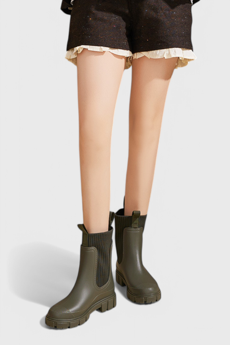 Botas Chelsea Impermeables Mujer | Luna Cruz