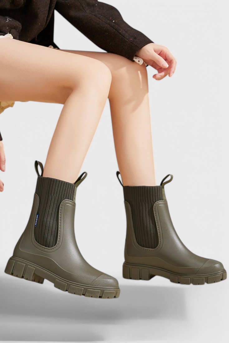 Botas Chelsea Impermeables Mujer | Luna Cruz