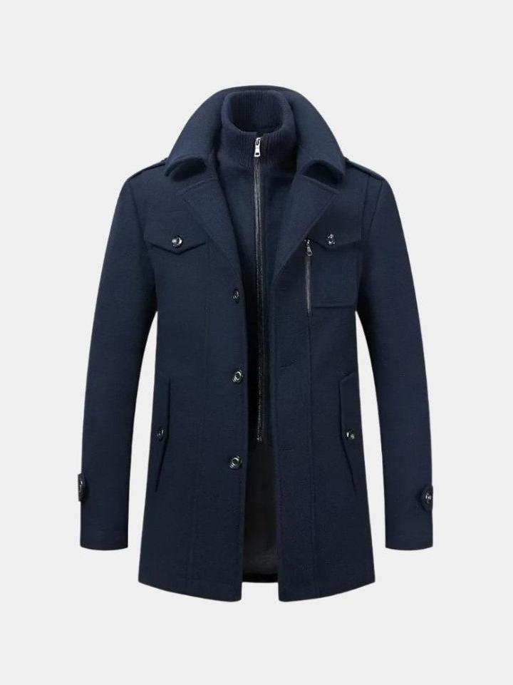 Manteau d'Hiver Homme Élégant Classique | Oliver™