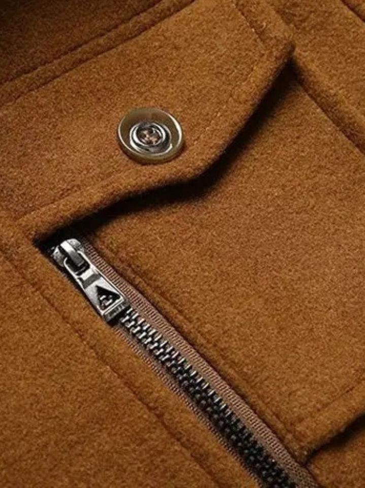 Abrigo de Invierno Hombre Elegante Clásico | Oliver™