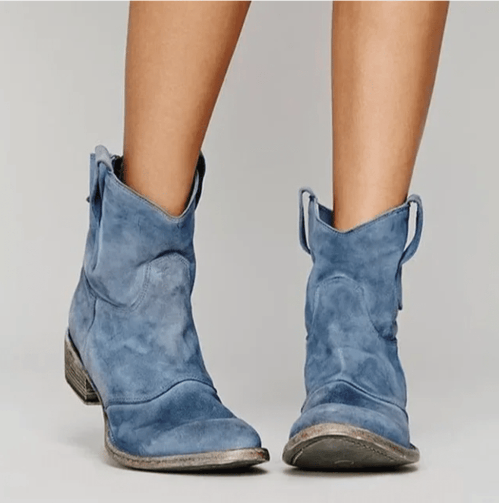 Botas Bajas de Ante Mujer Elegantes | Charlotte