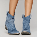 Botas Bajas de Ante Mujer Elegantes | Charlotte