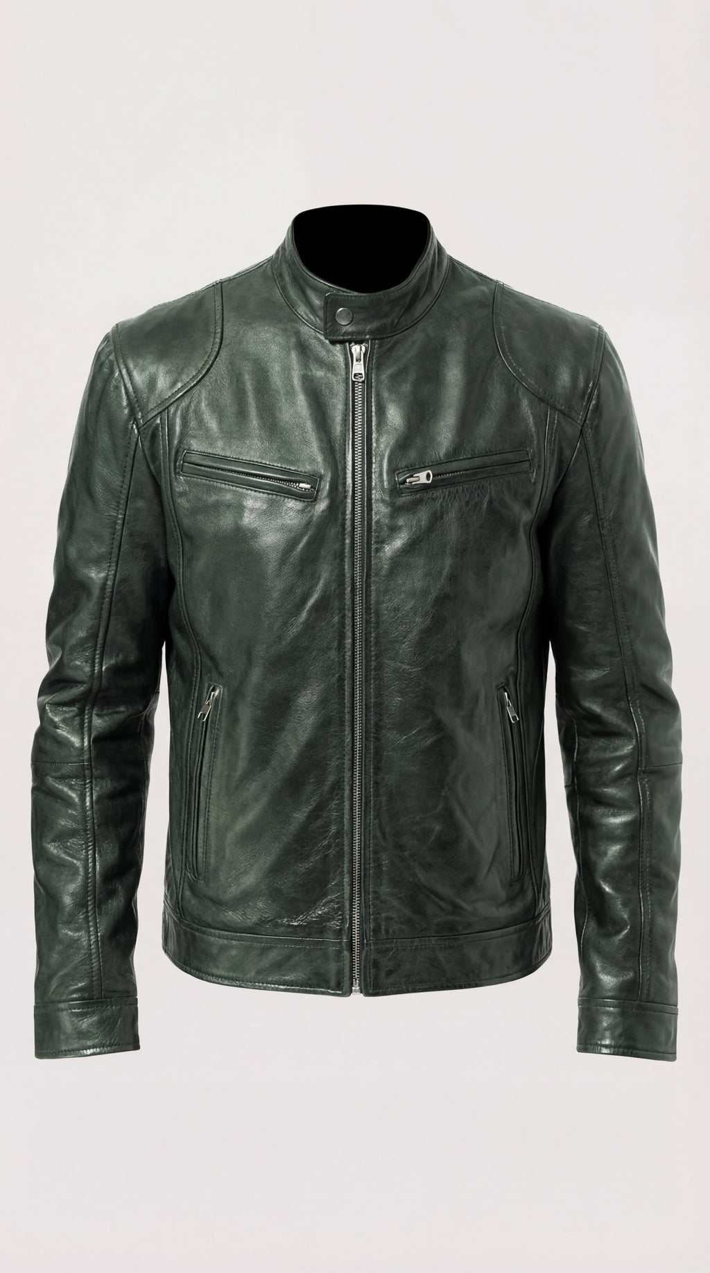 Chaqueta de Piel Hombre Elegante Otoño | Marc