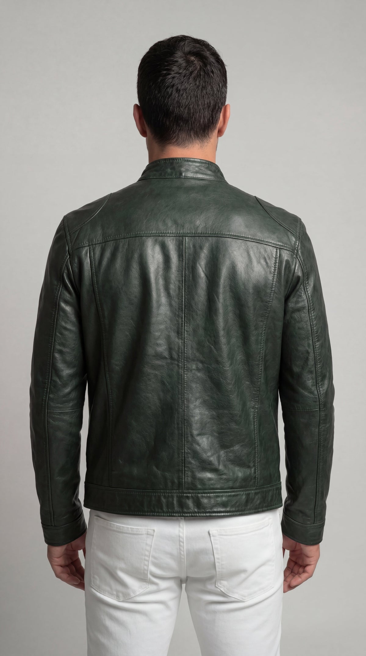 Chaqueta de Piel Hombre Elegante Otoño | Marc