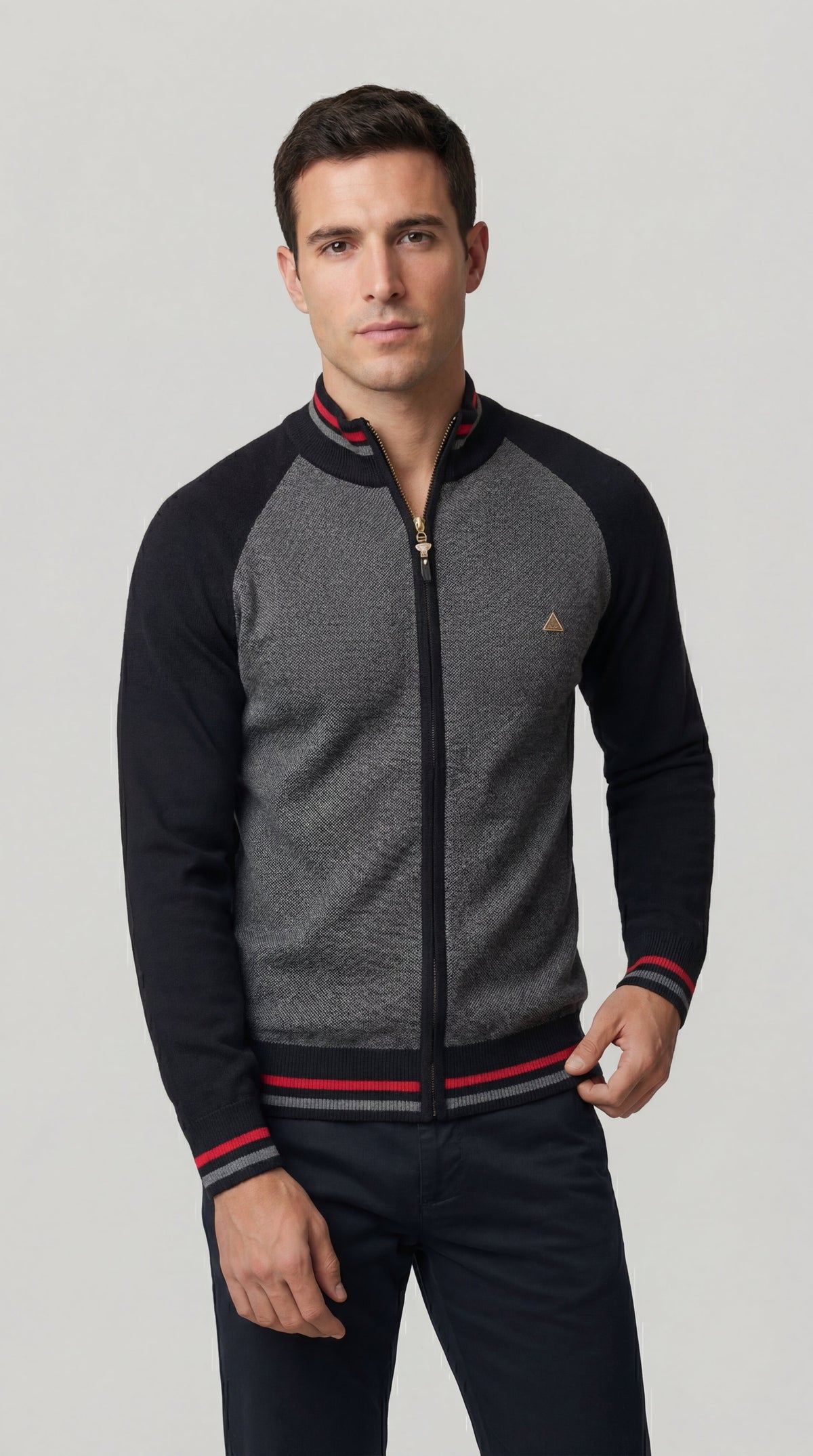 Cardigan en maille homme moderne | Toralf