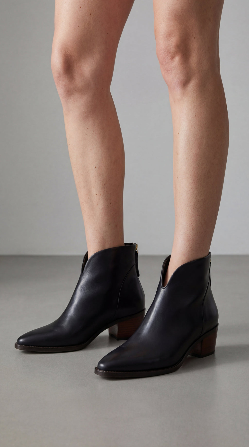 Botines de tacón bajo para mujer | Cristina