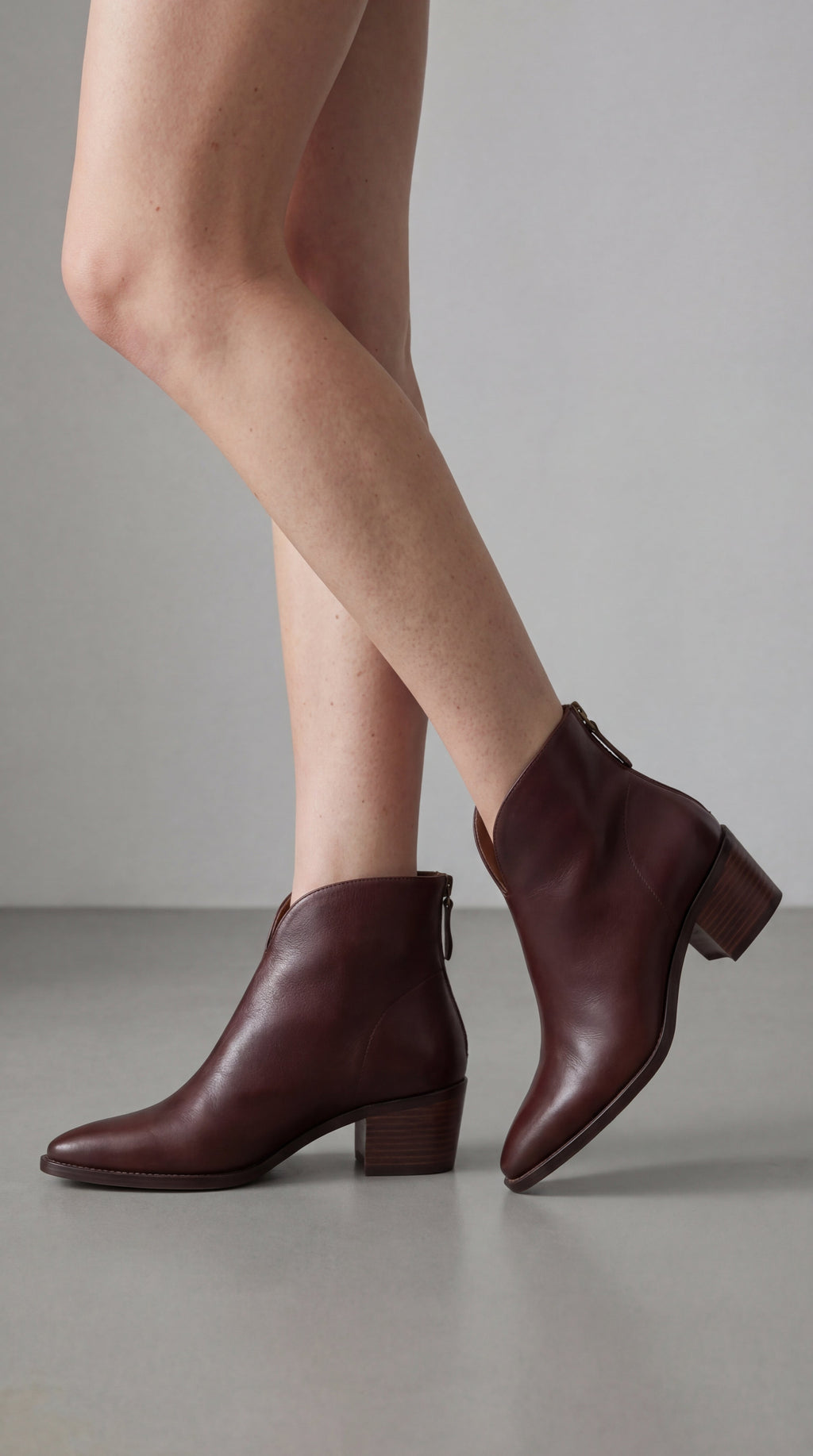 Botines de tacón bajo para mujer | Cristina