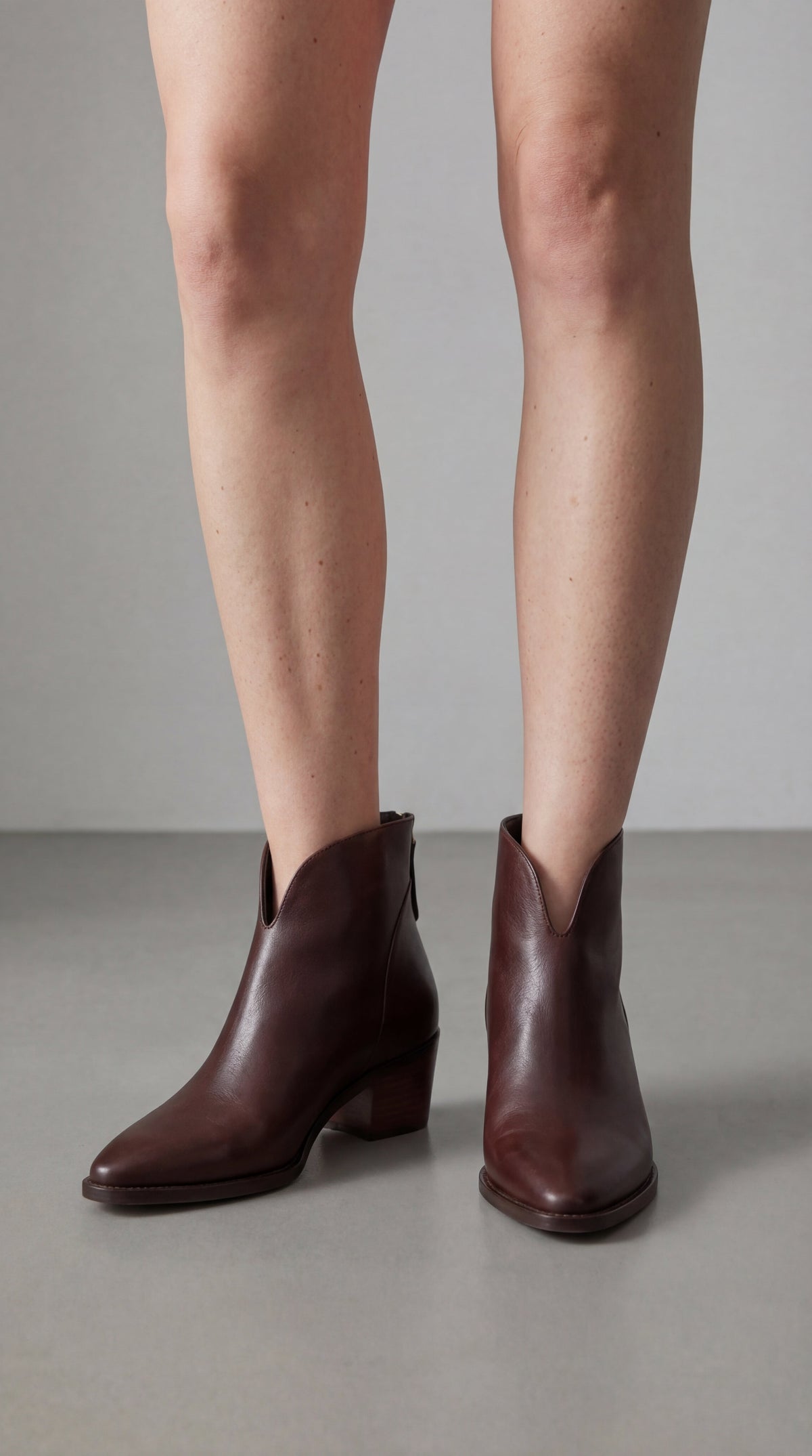 Botines de tacón bajo para mujer | Cristina
