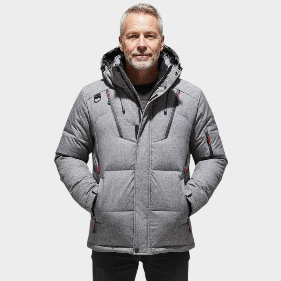 Chaqueta de Invierno Hombre Lisa Impermeable | Arktis Pro™