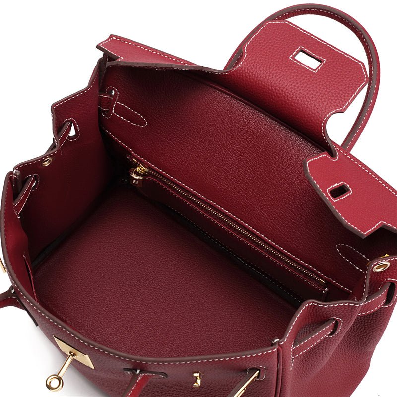 Bolso Cuero Genuino Elegante Mujer | Luna Cruz