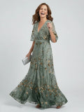 Vestido Largo Halter Estampado Floral Mujer | Carmen