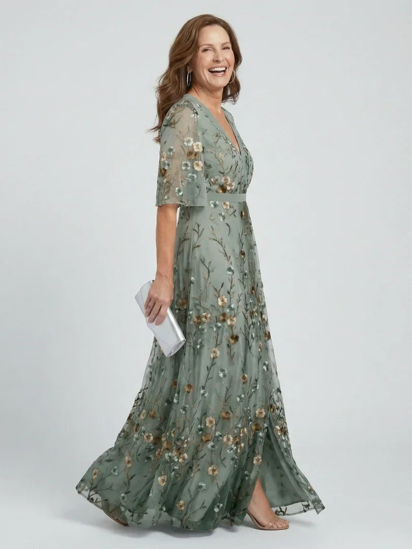 Vestido Largo Halter Estampado Floral Mujer | Carmen