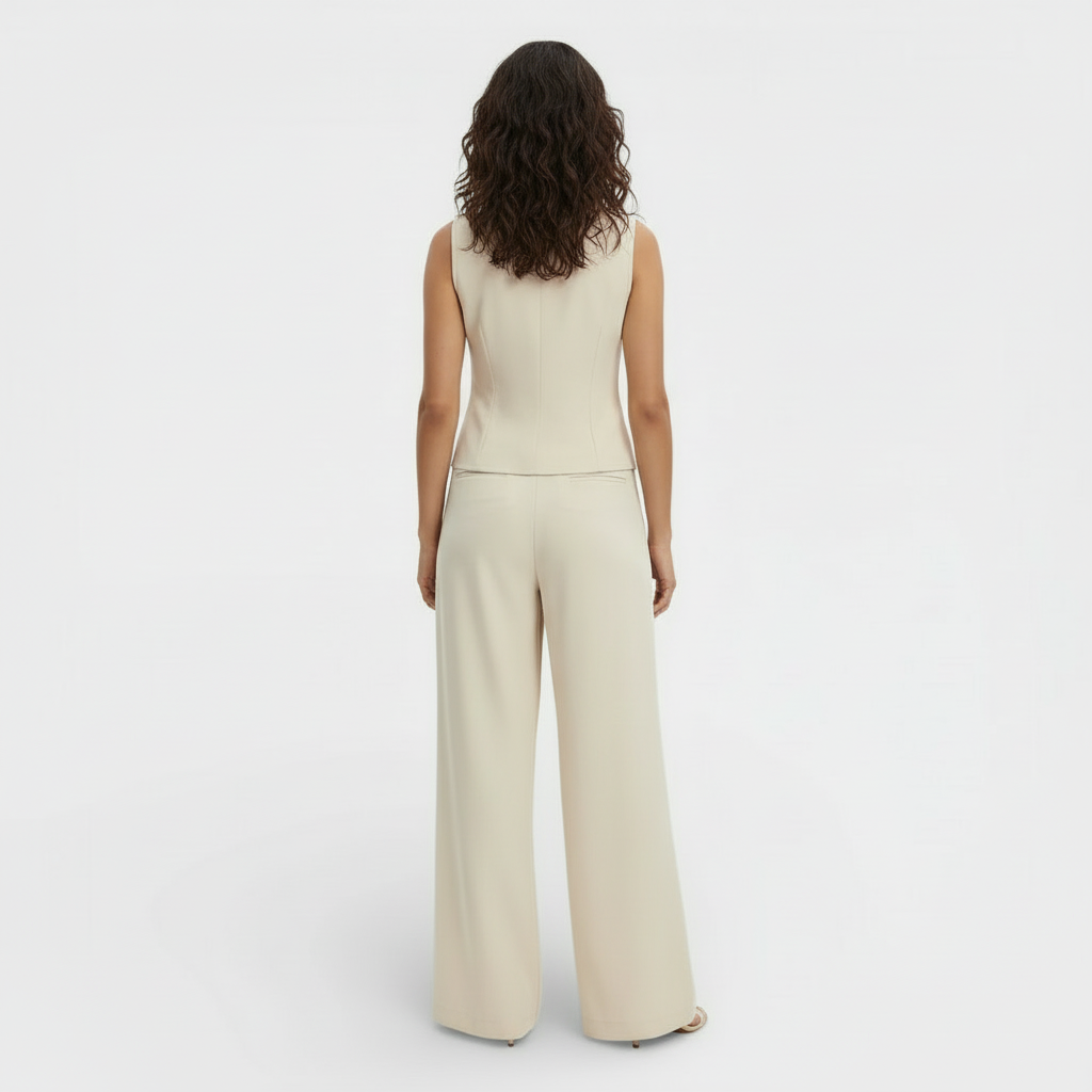 Ensemble élégant femme Gilet et Pantalon Événements | Andalousie