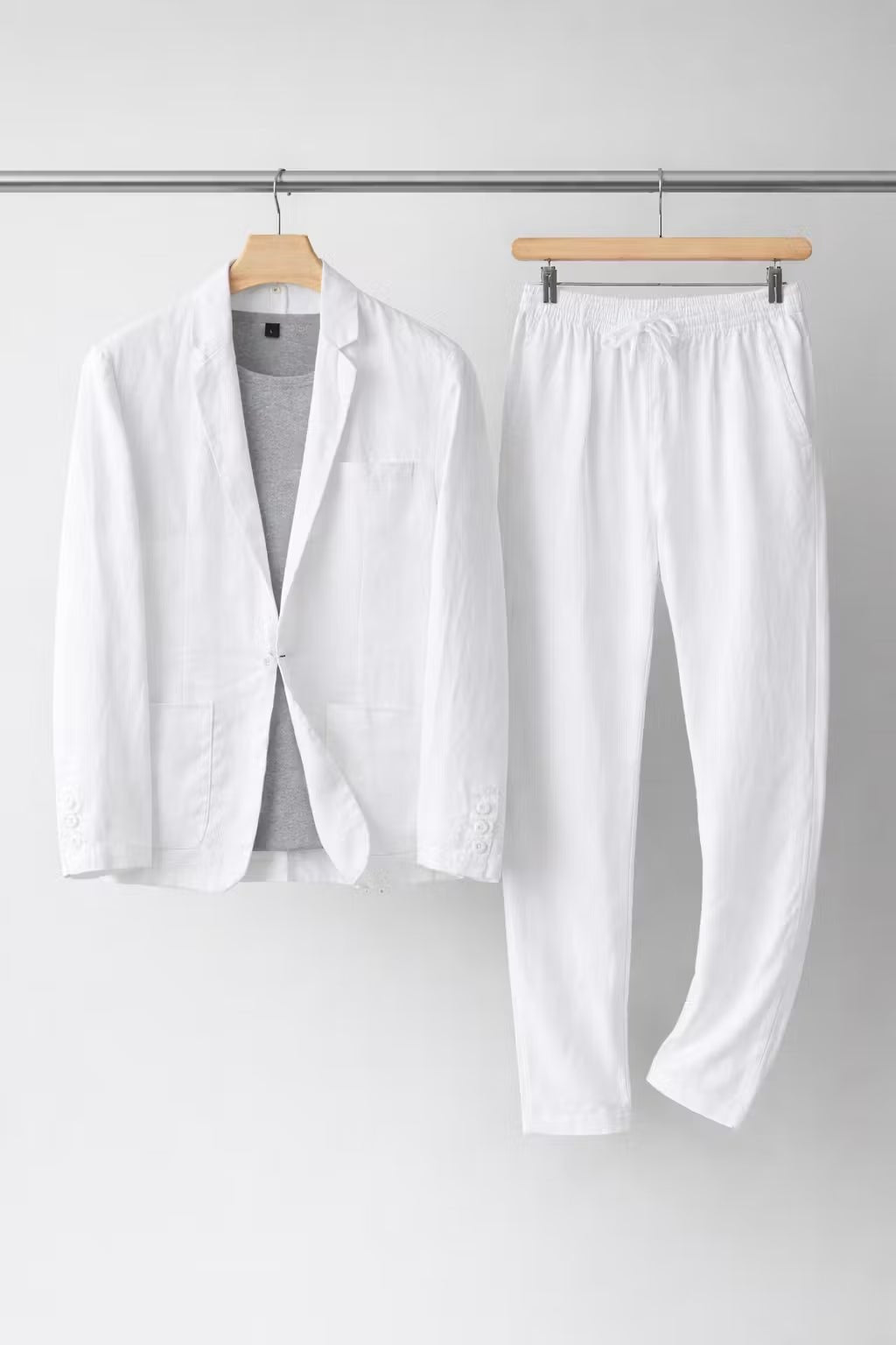 Traje de Lino Hombre Corte Relajado Elegante | Emilio