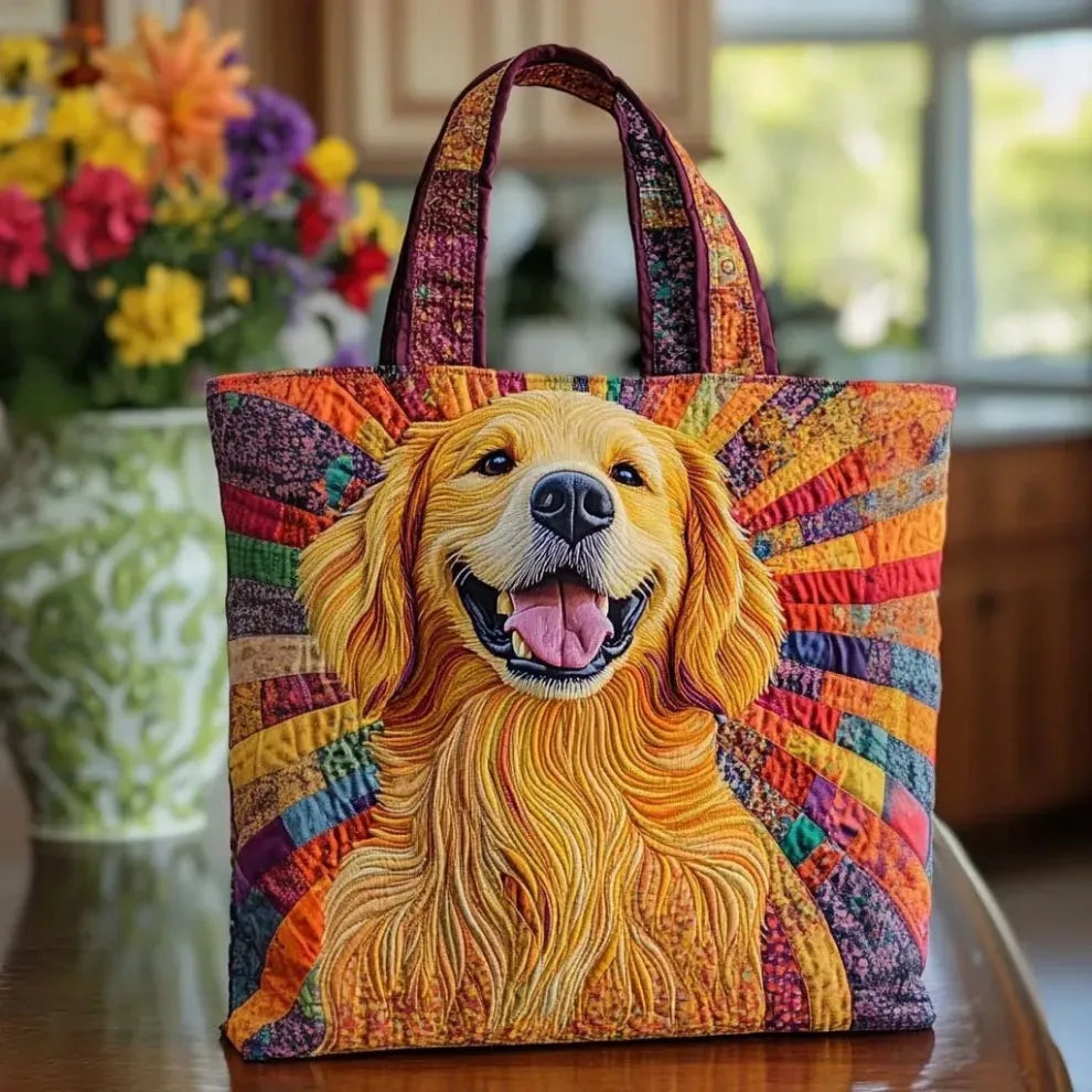 Sac Fourre-tout Matelassé Artisanal Femme Motif Unique | Encarnacion