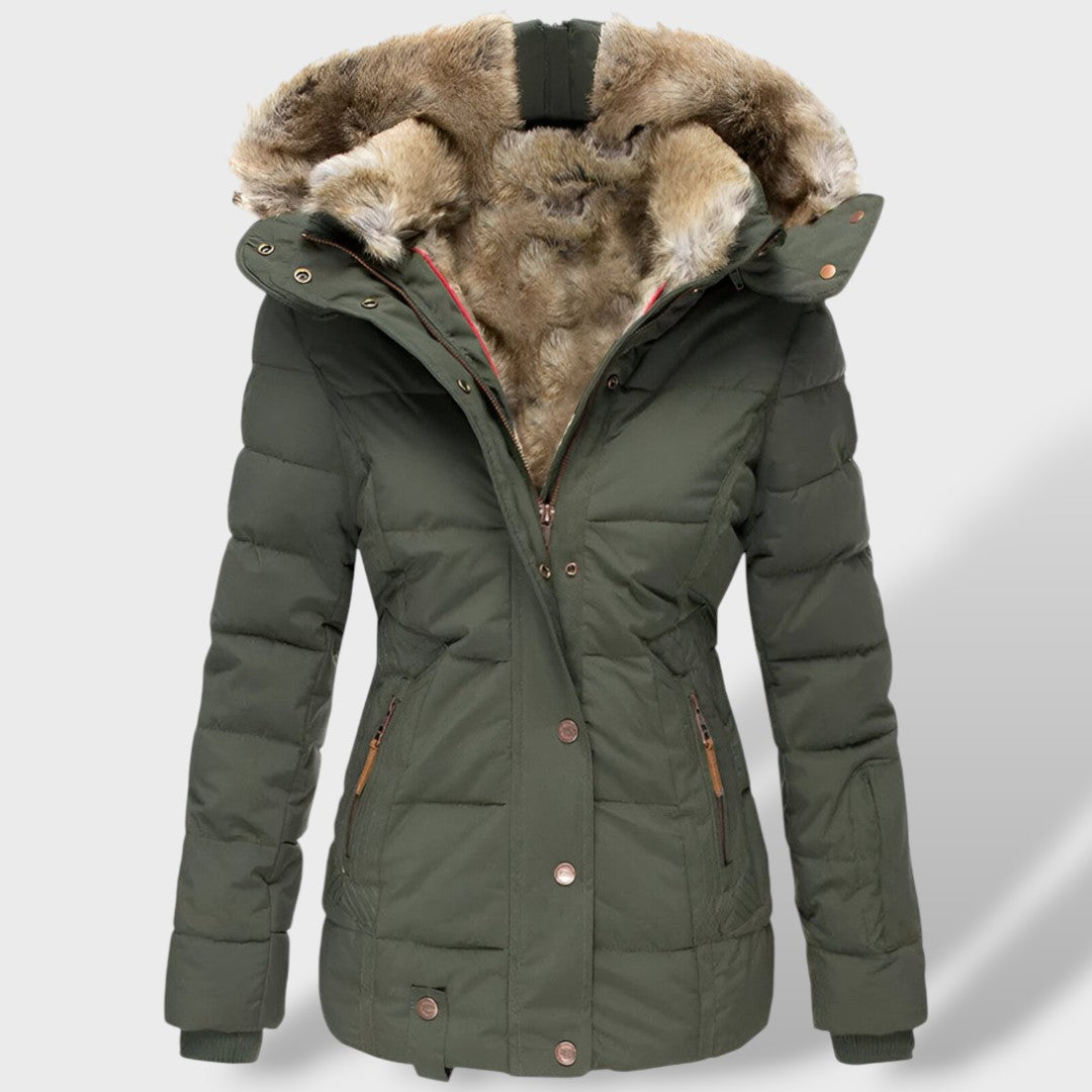 Chaqueta Plumas Acolchada Mujer | Sofía